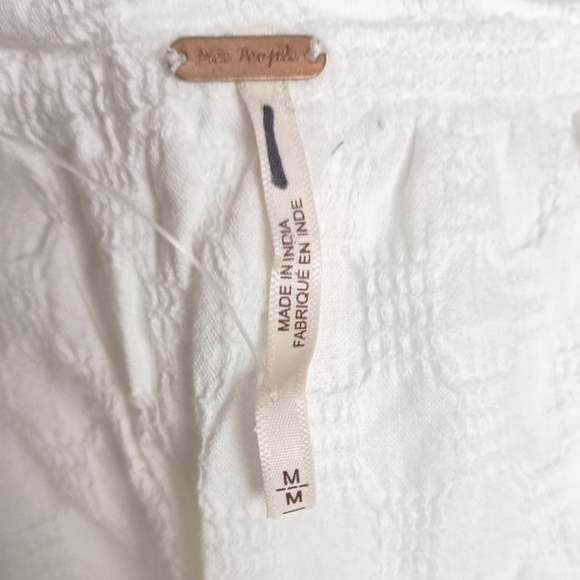 NEW Free People free-est Va Va Volume Mini Dress in White - Picture 7 of 8